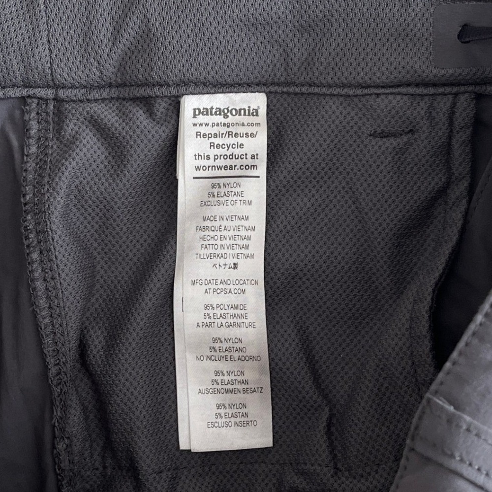 Patagonia Womens Quandary Hiking Pants Forge Grey Size 2 STY55416 Convertible - Picture 5 of 11